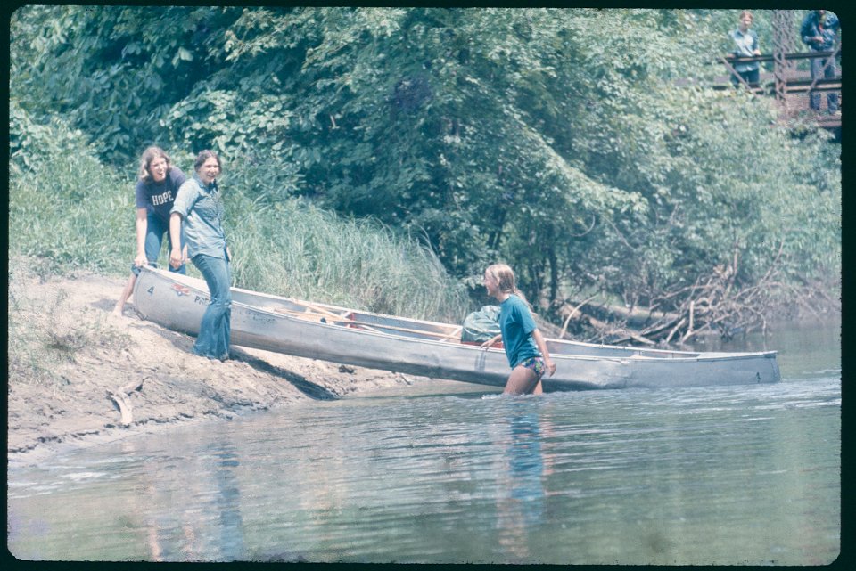 Staff Canoe Trip 1973 - 6